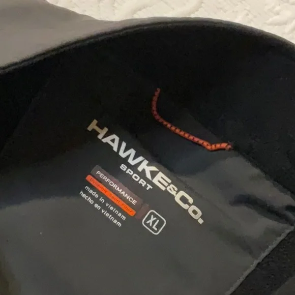 Hawke & Co Men's Charcoal Softshell Jacket. FLAW. XL. - Picture 10 of 11